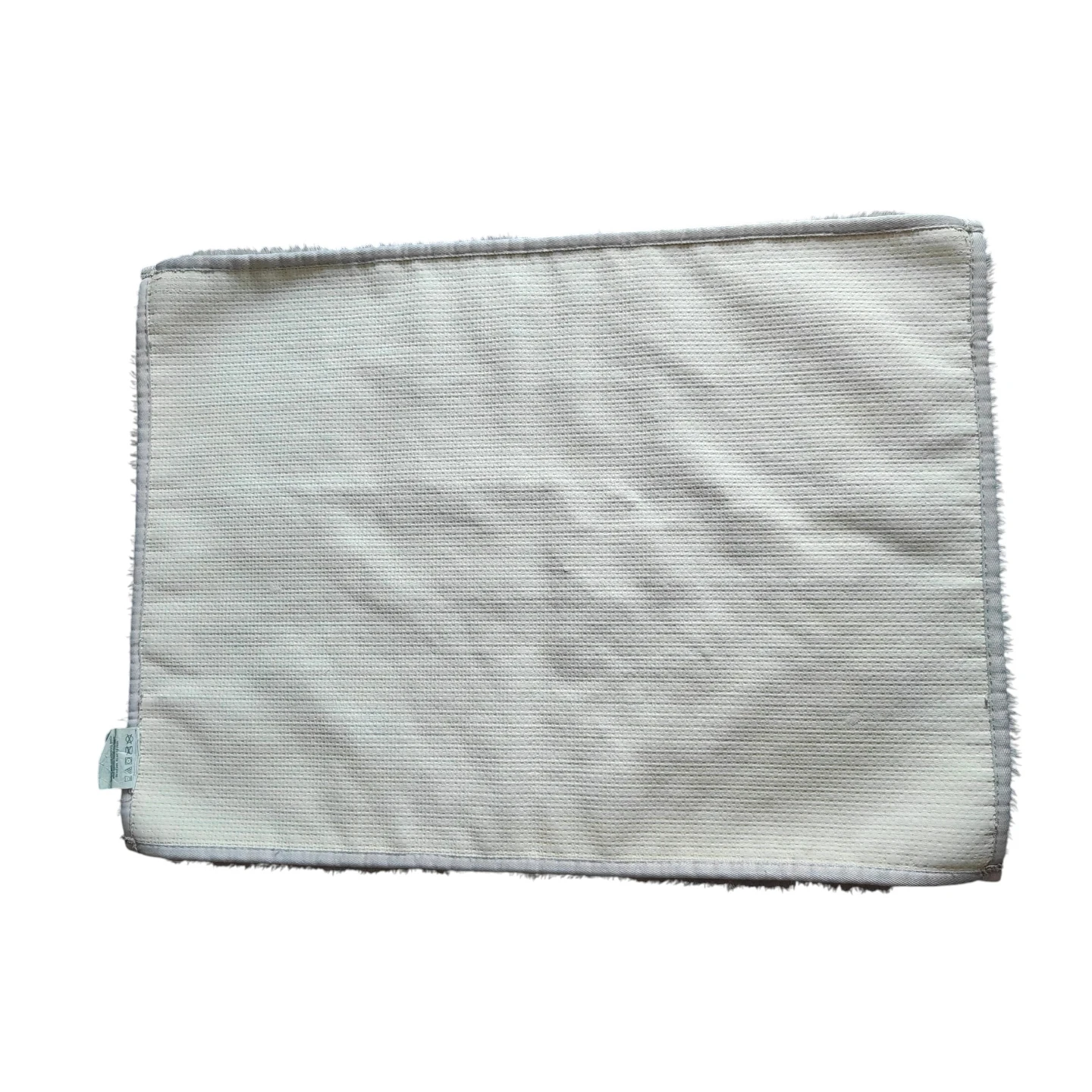 Grey Non-Slip Bath Mat 24" x 17.5" Excellent Condition - photo 2