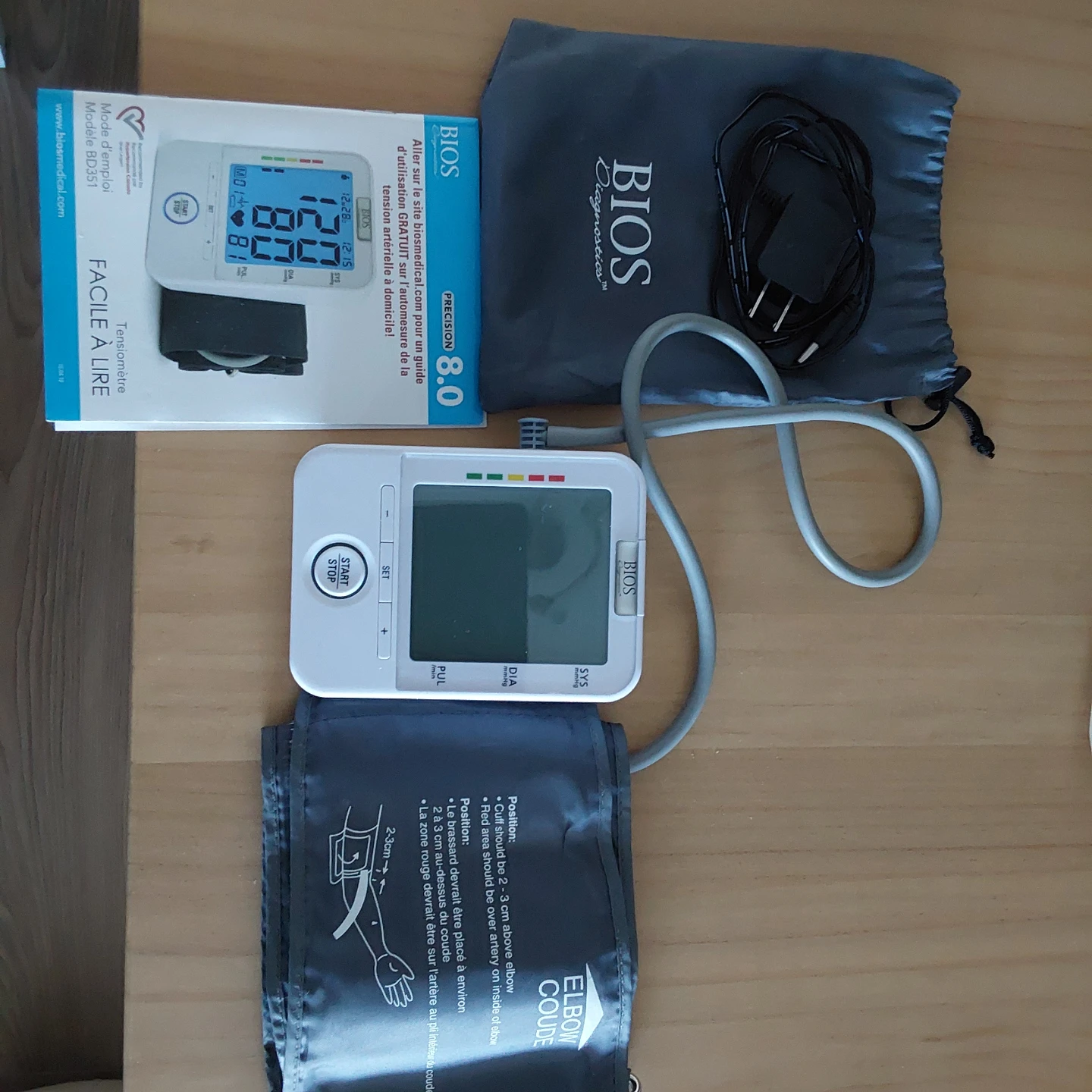 BIOS Diagnostics BD351 Blood Pressure Monitor