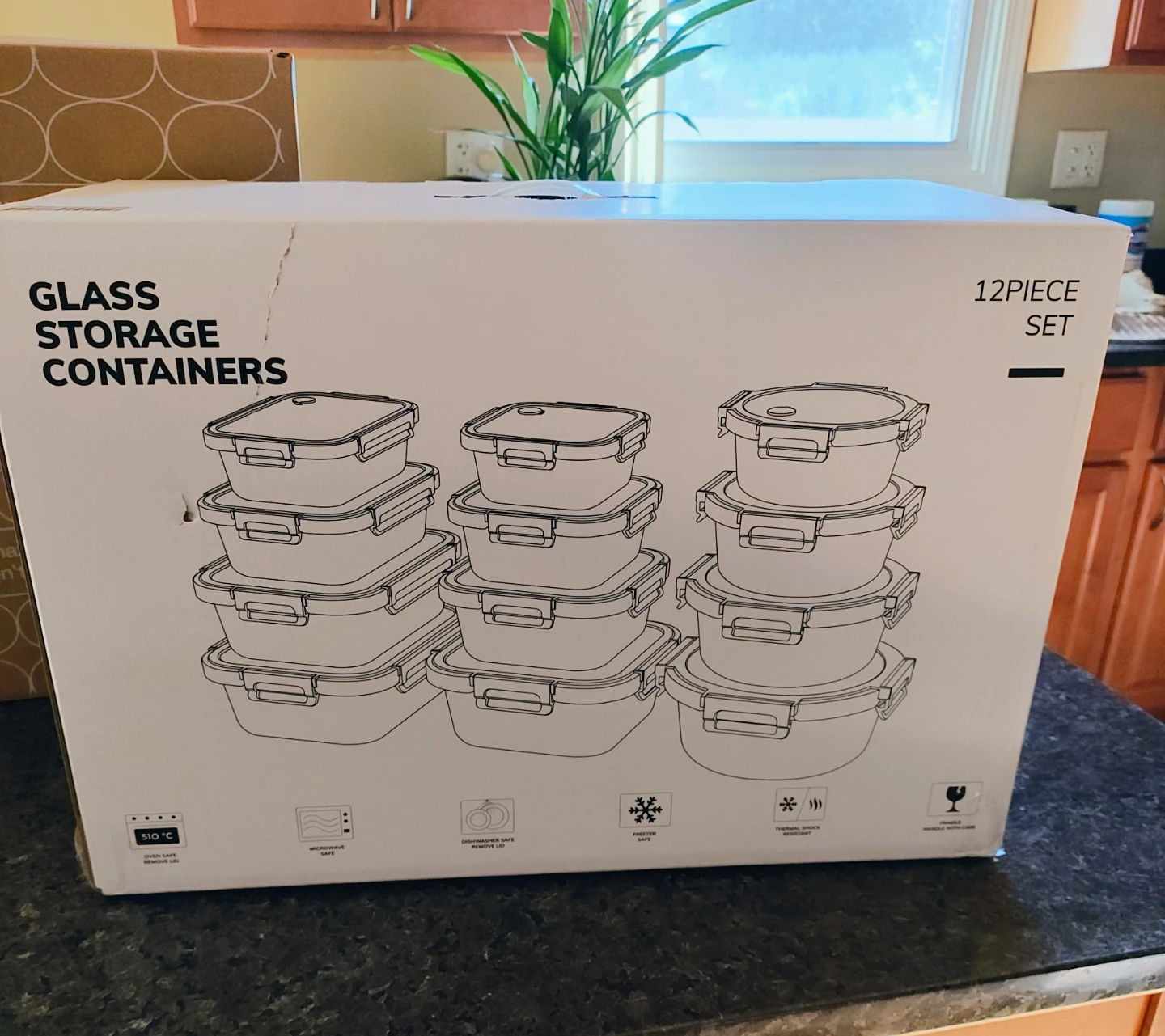 Borohouse Glass Food Storage Containers - 12 Piece Set - photo 2