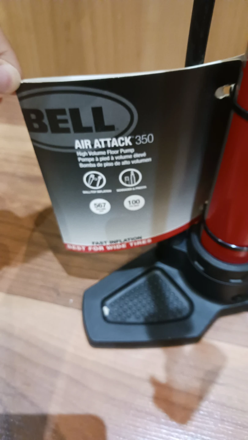 Bell Air Attack 350 High Volume Floor Pump - photo 3
