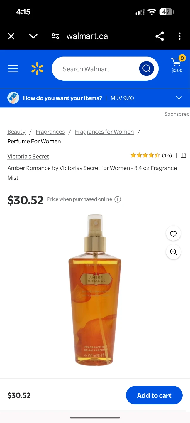 Victoria's Secret Amber Romance Fragrance Mist - 8.4 oz - photo 2