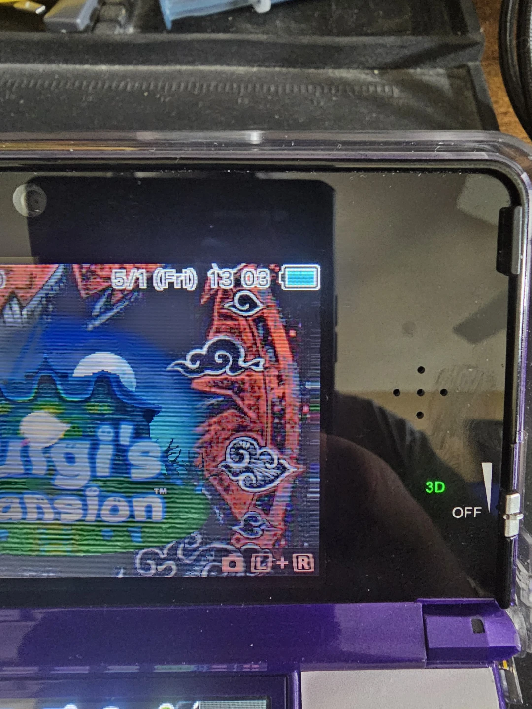 Nintendo 3DS Midnight Purple Console - photo 4