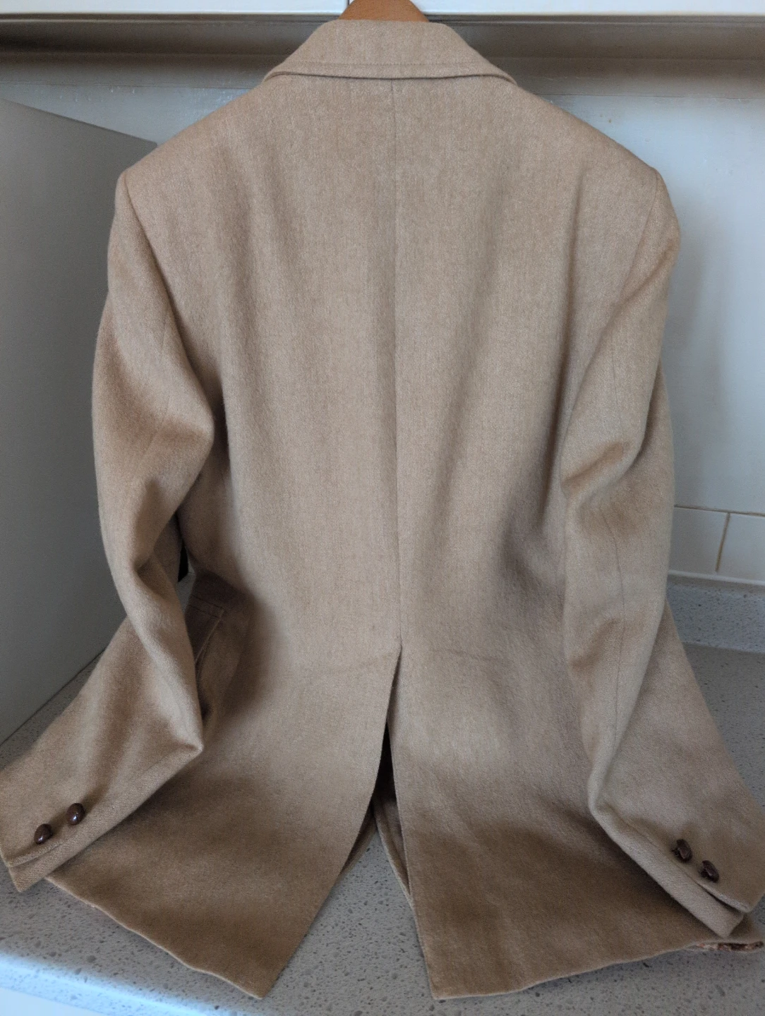 Leyshman Pure Camel Hair Jacket- Tan - photo 3
