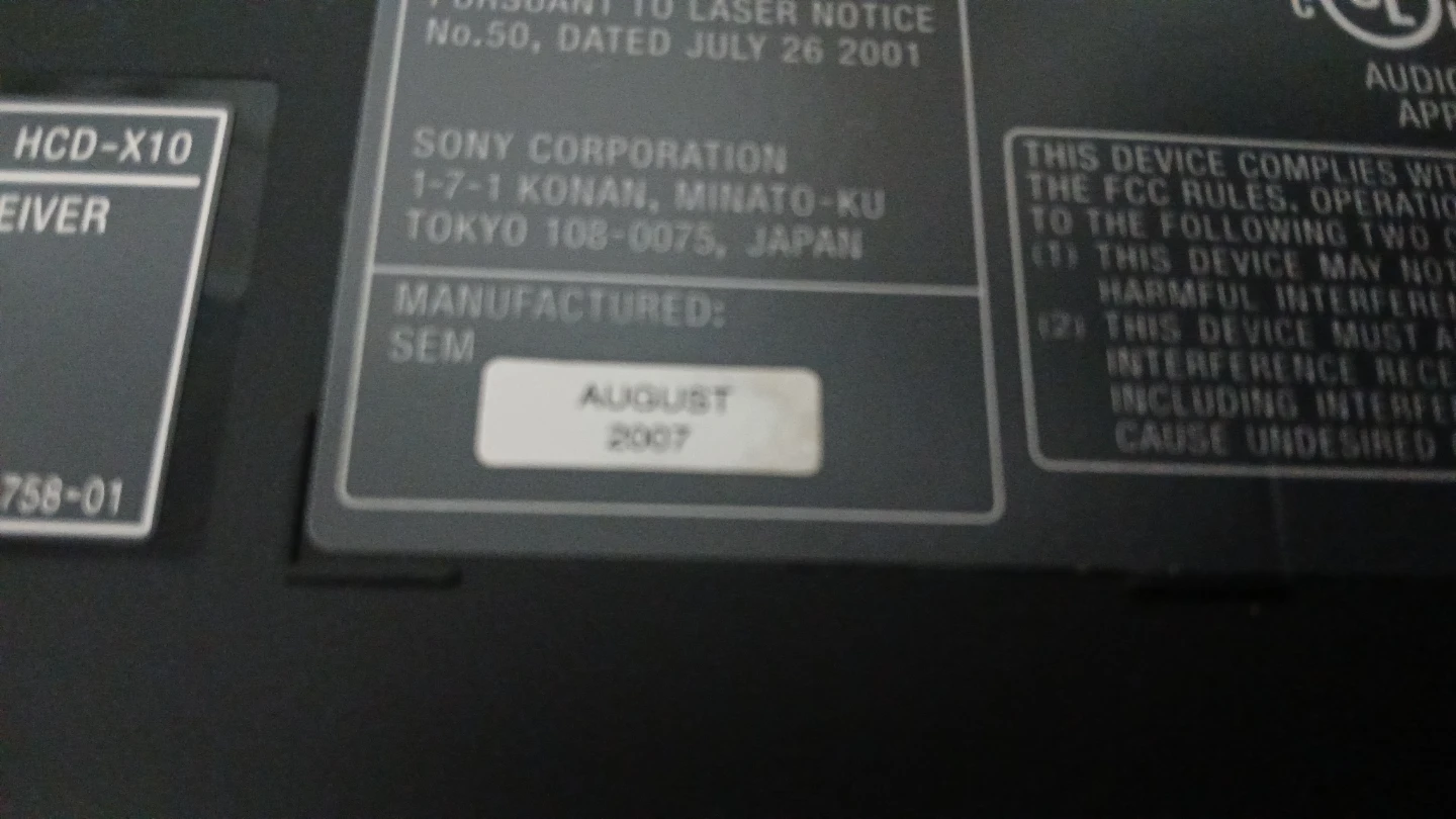 Vintage  Sony receiver for $10.00. - photo 5