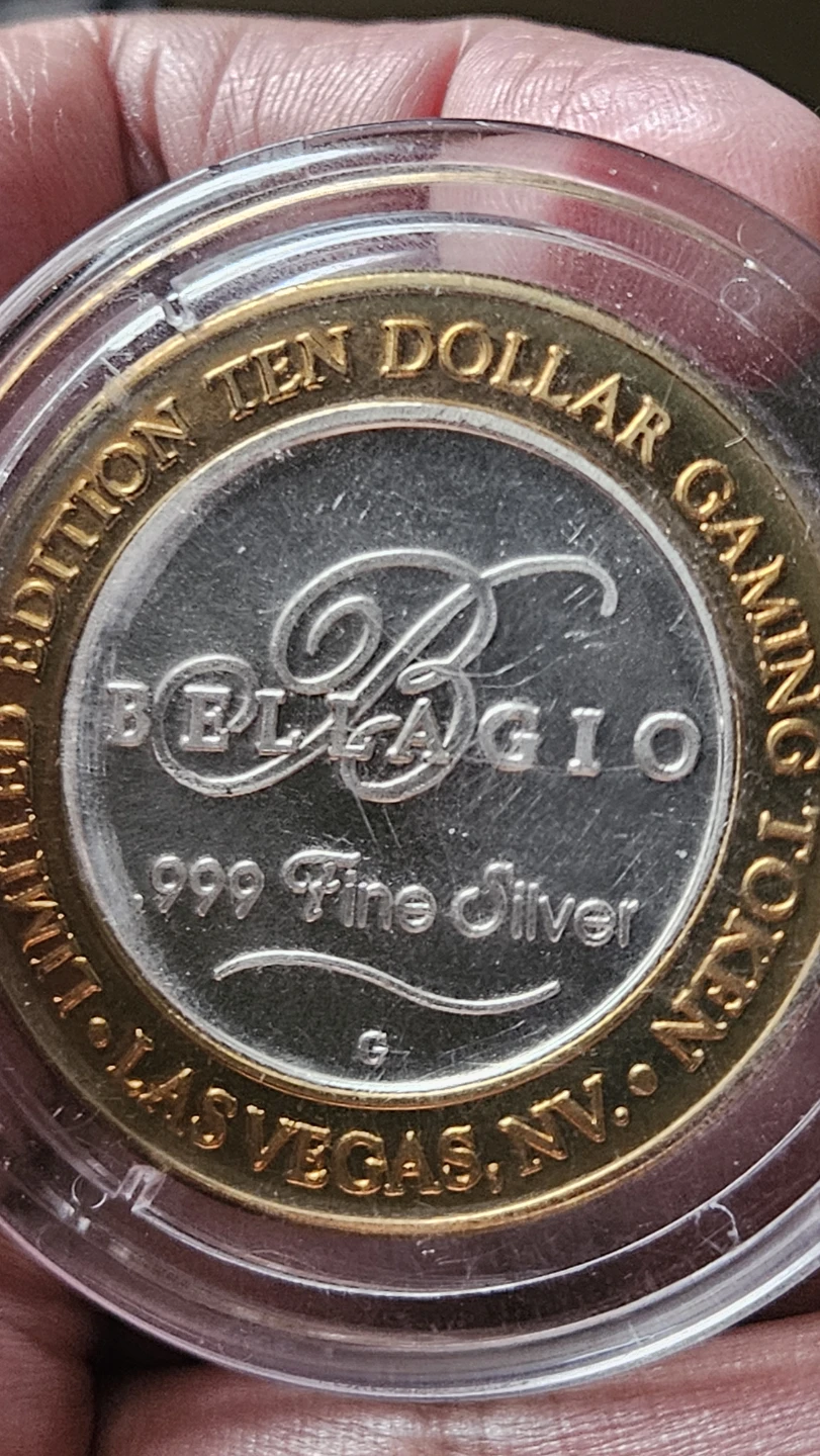 Bellagio Andy Warhol Limited Edition Ten Dollar .999 Fine Silver - photo 2