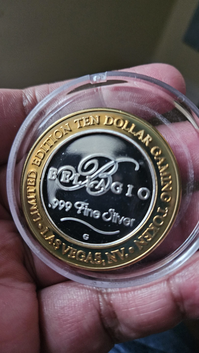 Bellagio Andy Warhol Limited Edition Ten Dollar .999 Fine Silver - photo 3