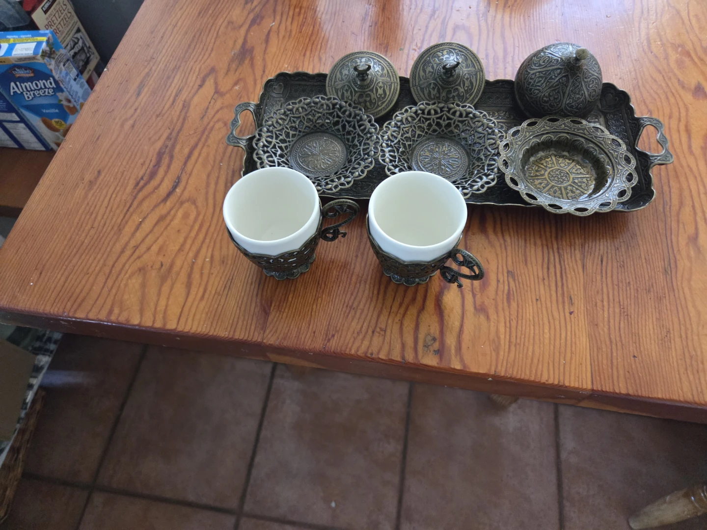 Turkish Coffee Cup Set with Tray - photo 4