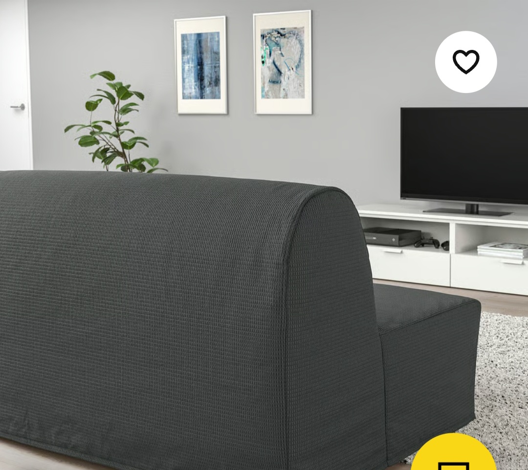 Dark Grey Sofa Bed Cover - photo 2