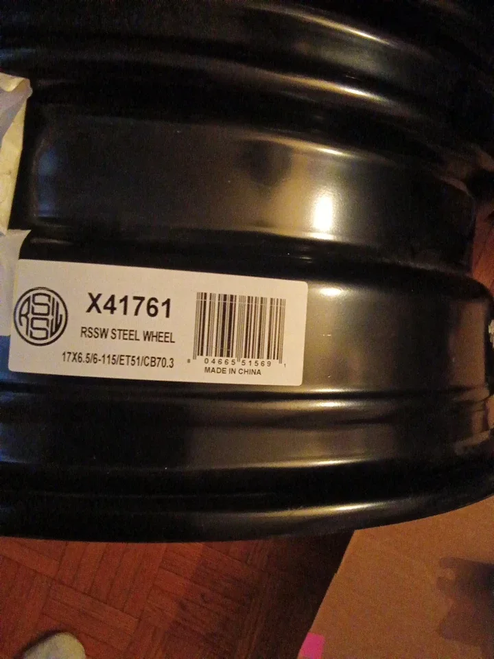RSSW Steel Wheel 17X6.5/6-115/ET51/CB70.3 - photo 3
