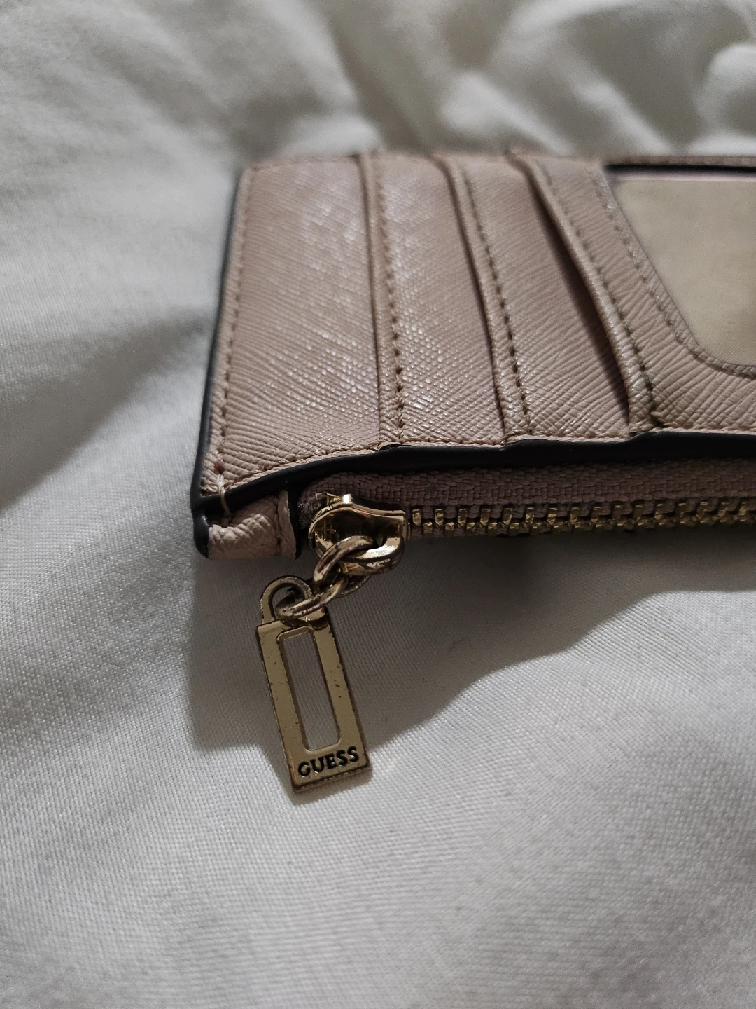 Well-Loved GUESS Card Case Wallet - Great Project/Fixer-Upper