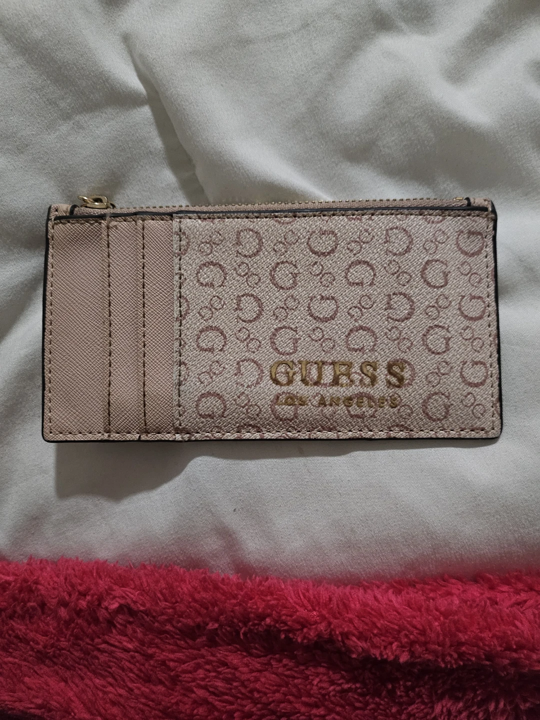 Well-Loved GUESS Card Case Wallet - Great Project/Fixer-Upper - photo 3