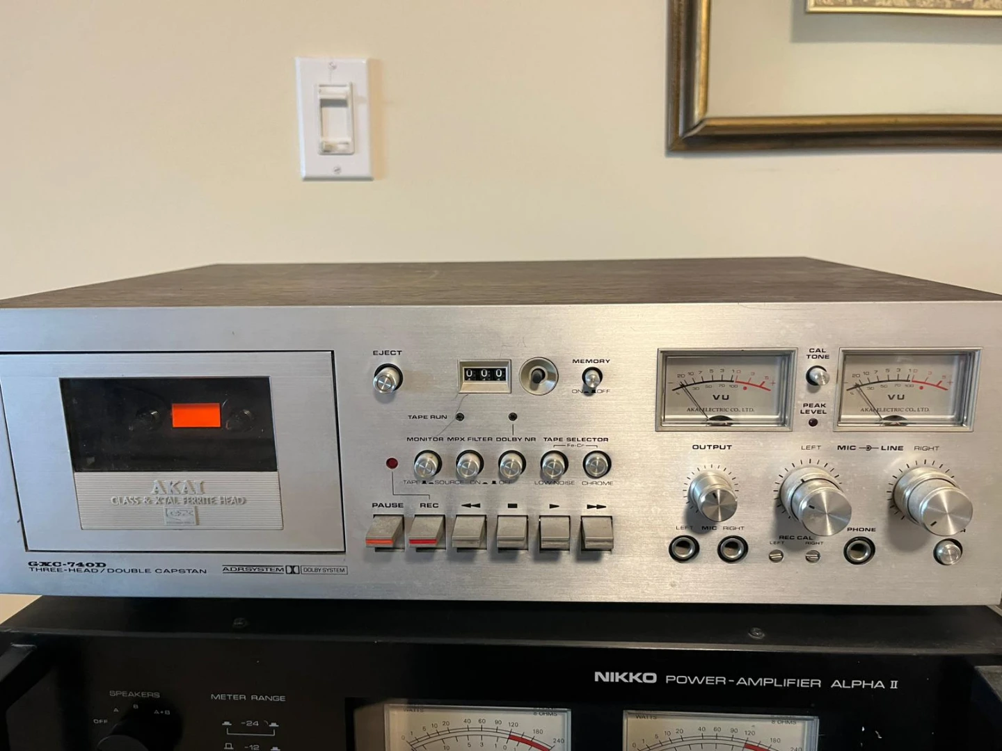 Akai GX-740D Cassette Deck