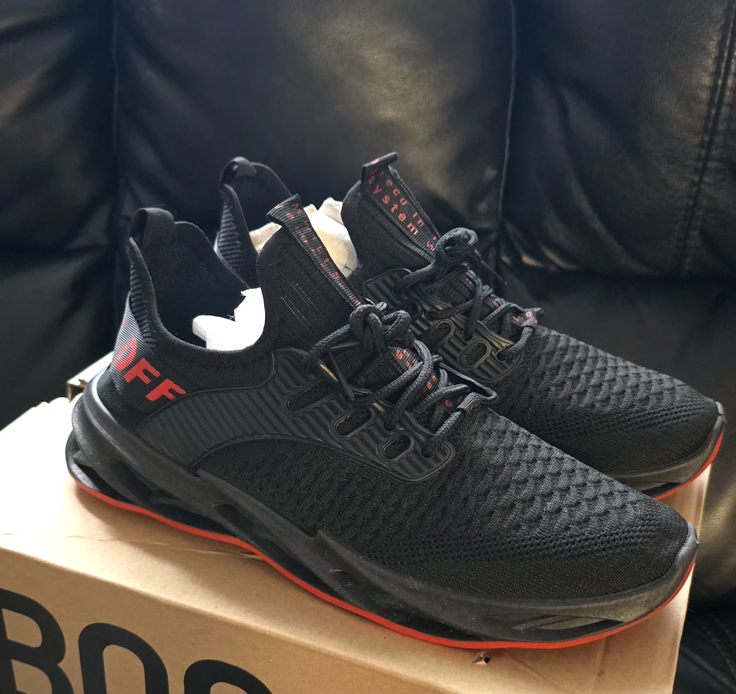 Brand new Sneakers Black Red for sale New - photo 3