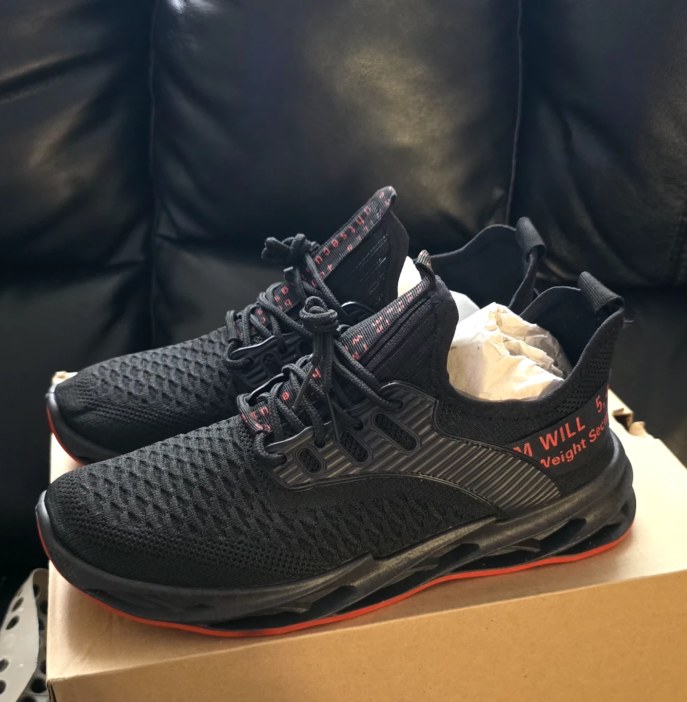 Brand new Sneakers Black Red for sale New - photo 4