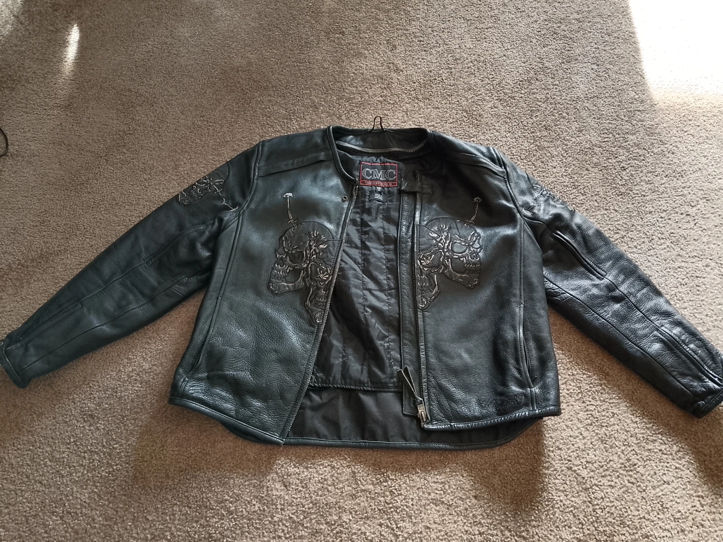 CMC Canadian Motorcycle Co. Leather Jacket XL