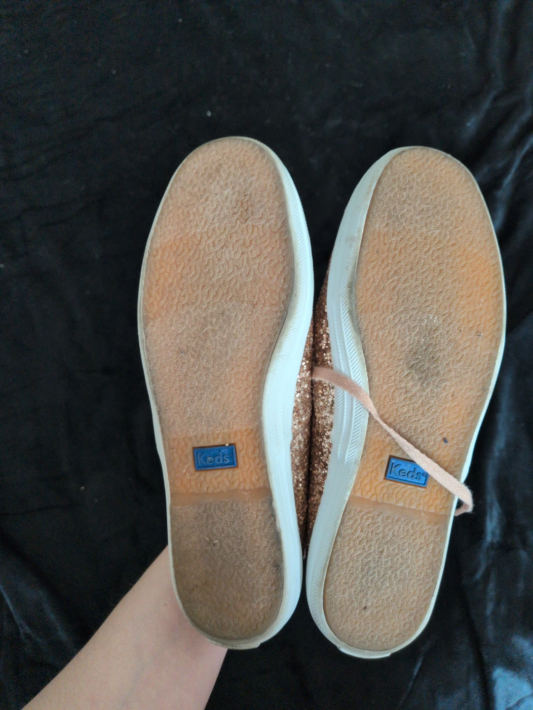 Keds Glitter Sneakers - Rose Gold - photo 4