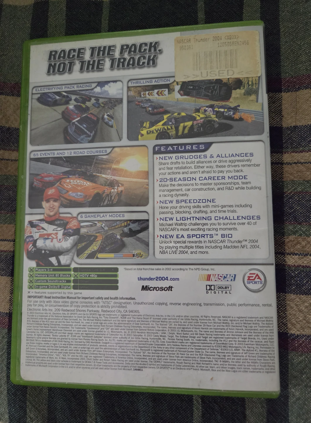 EA Sports NASCAR Thunder 2004 - Xbox - photo 2