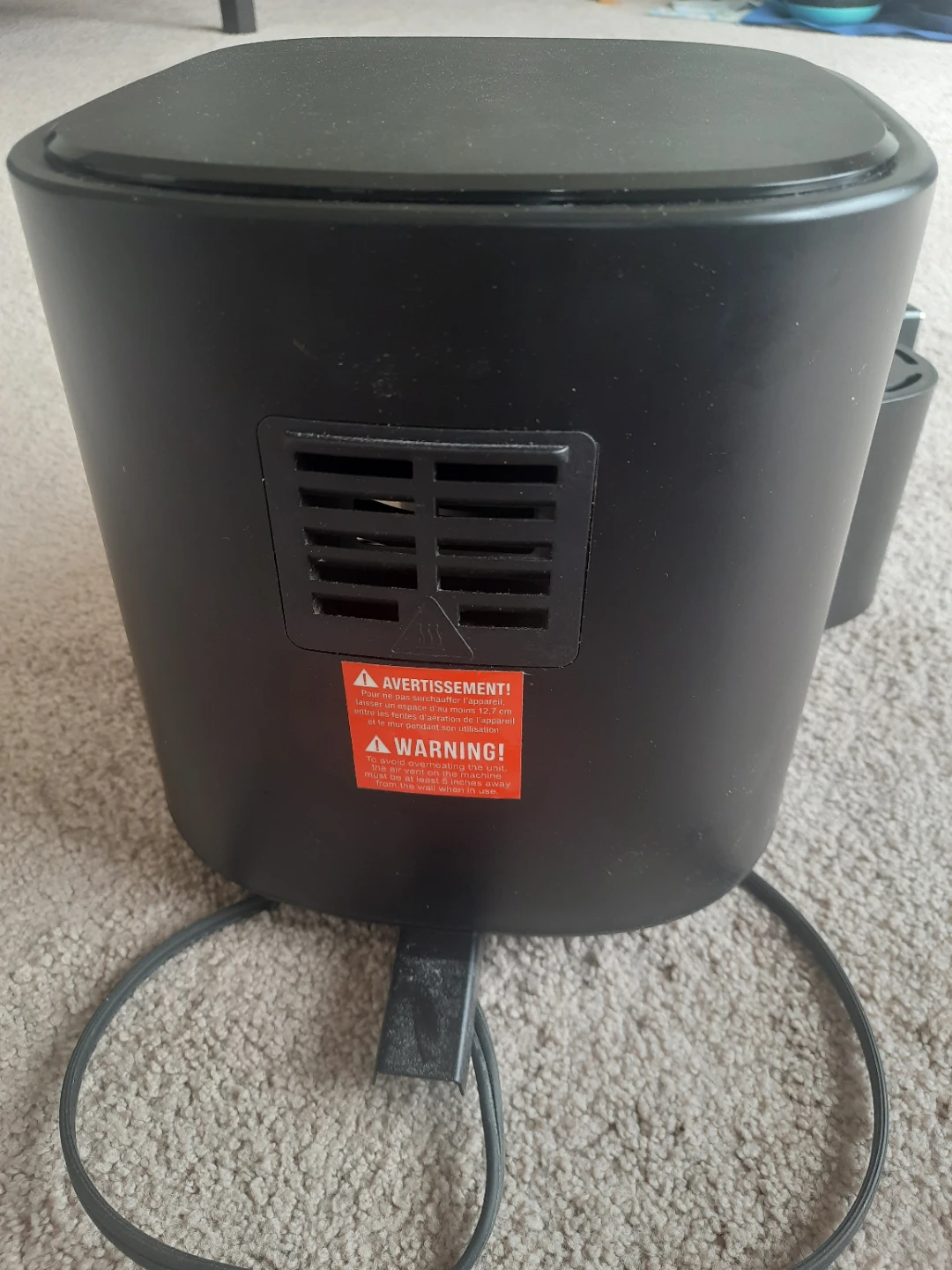 Chefman Black Air Fryer - photo 5