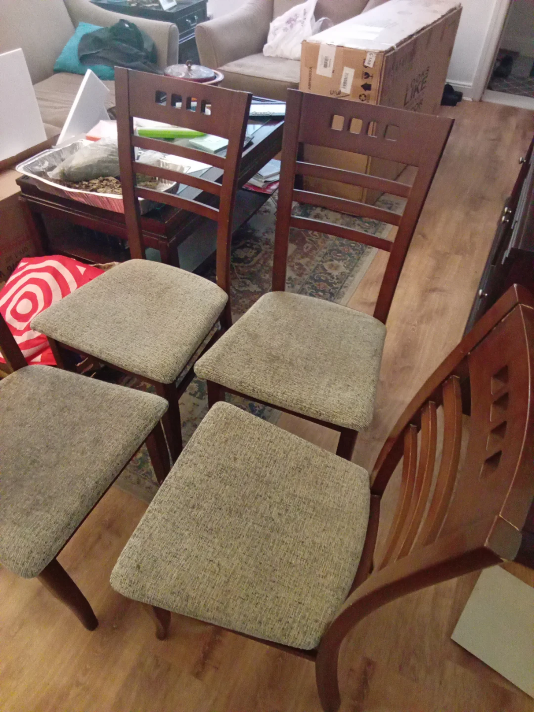 Kitchen table and 4 chairs - photo 3