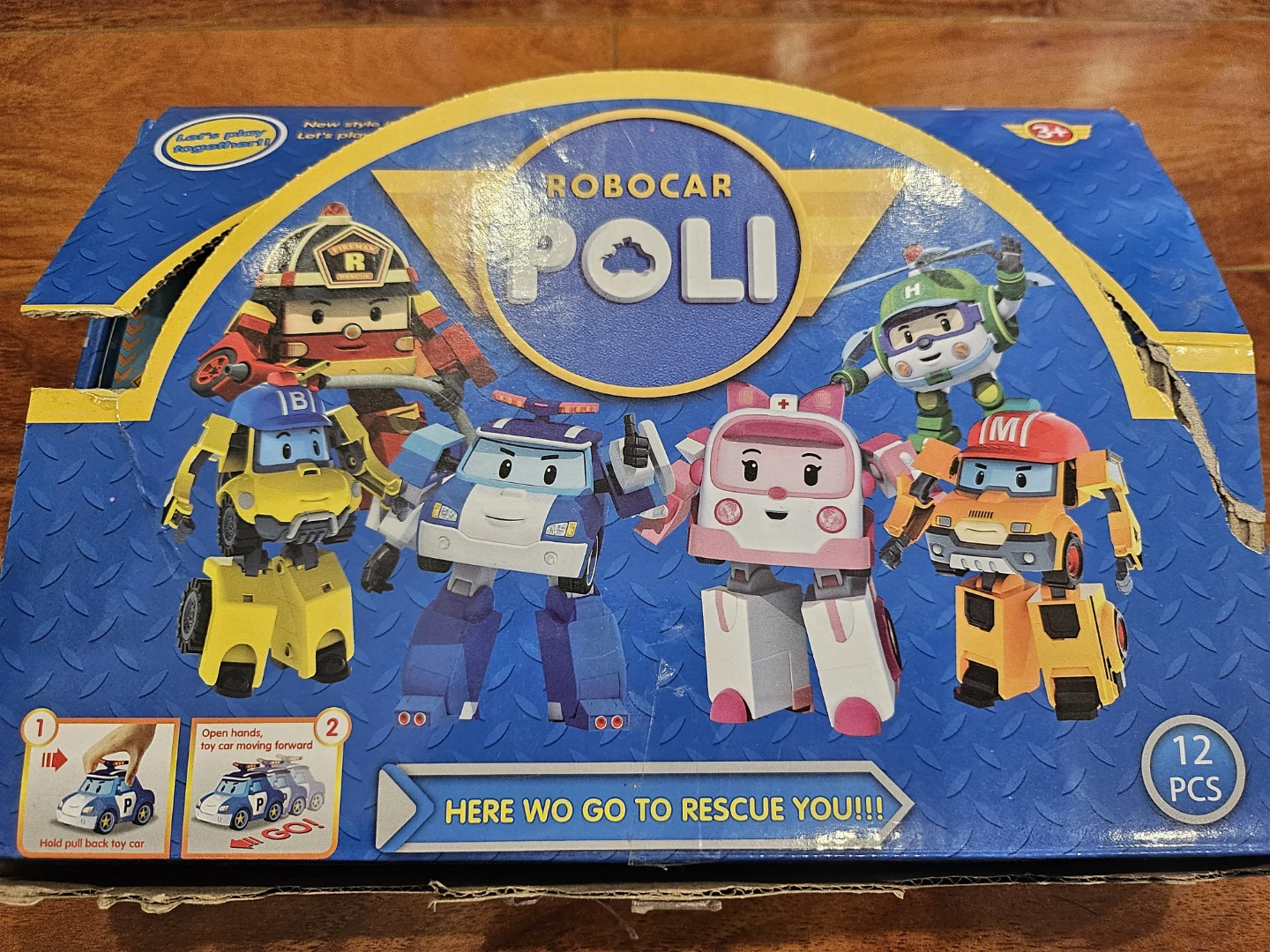 Robocar Poli 12 Piece Toy car Set