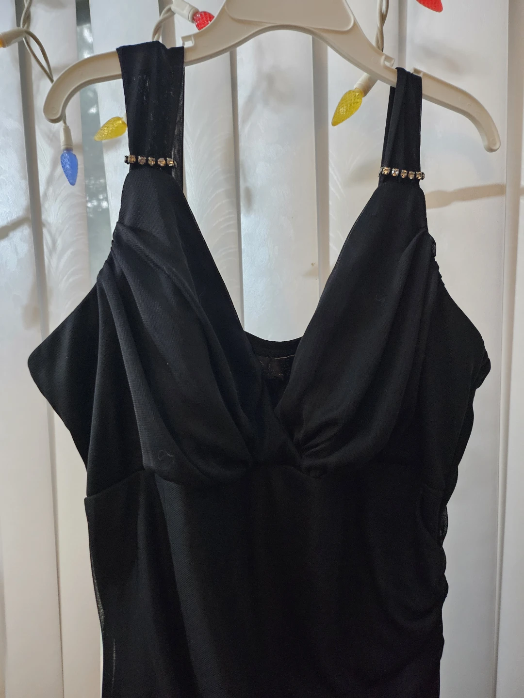 G.L.A.M. Black and White Asymmetrical Dress - photo 2