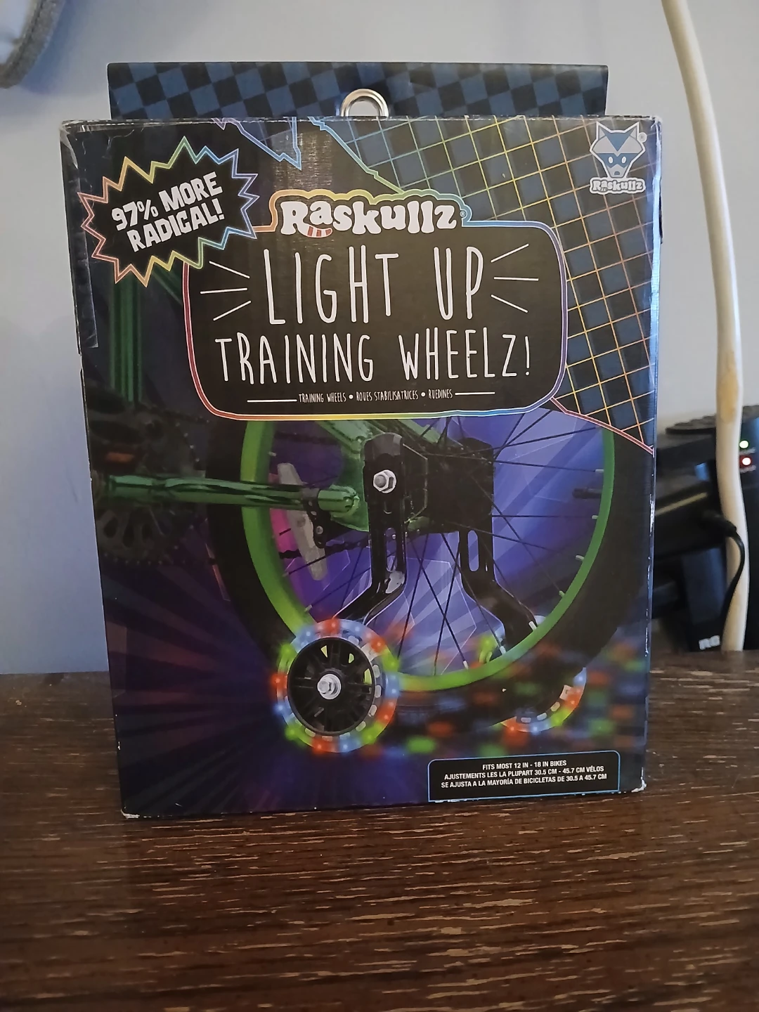Raskullz Light Up Training Wheels