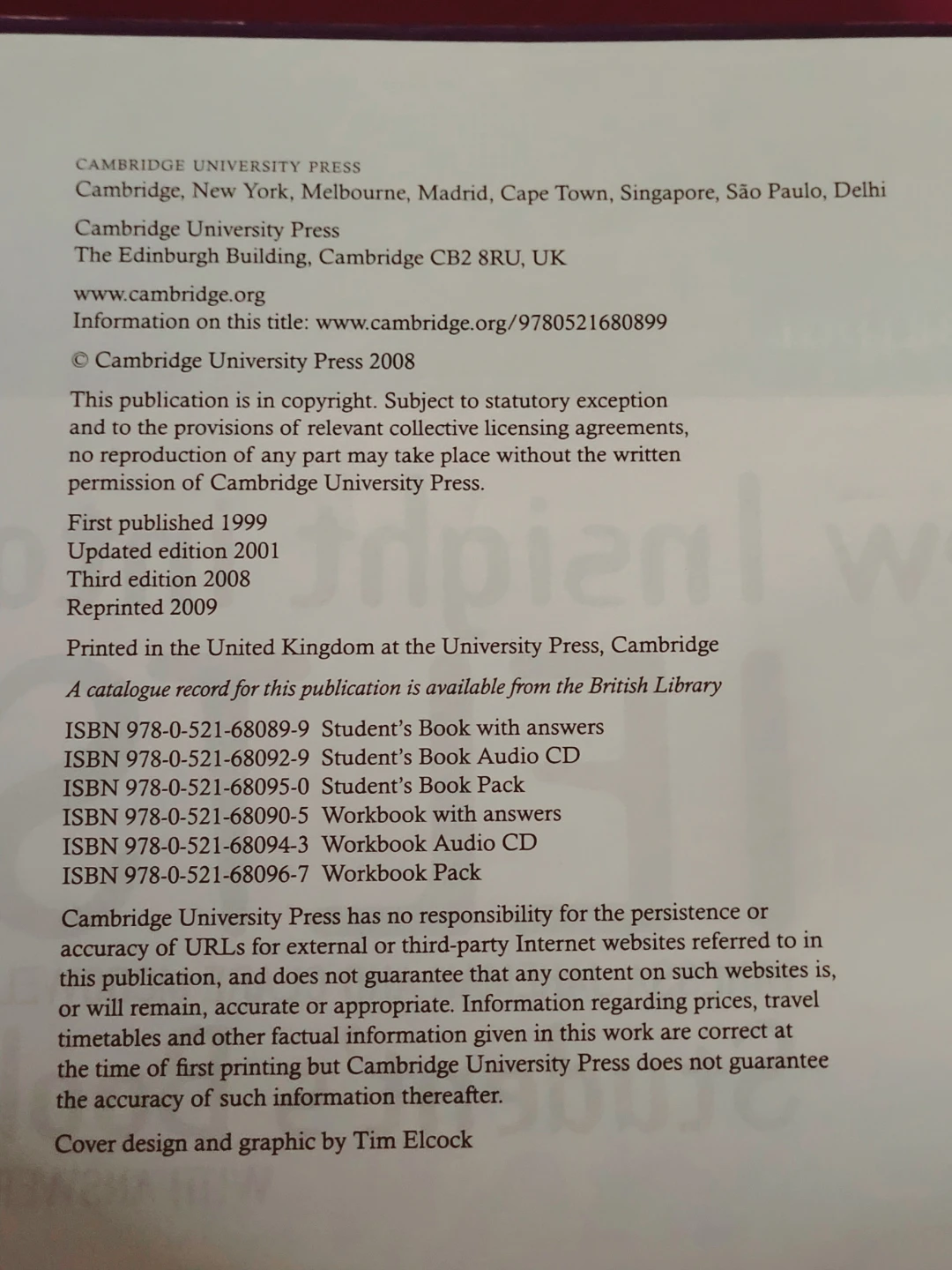 New Insight into IELTS Workbook and Student's Book freecylle - photo 3