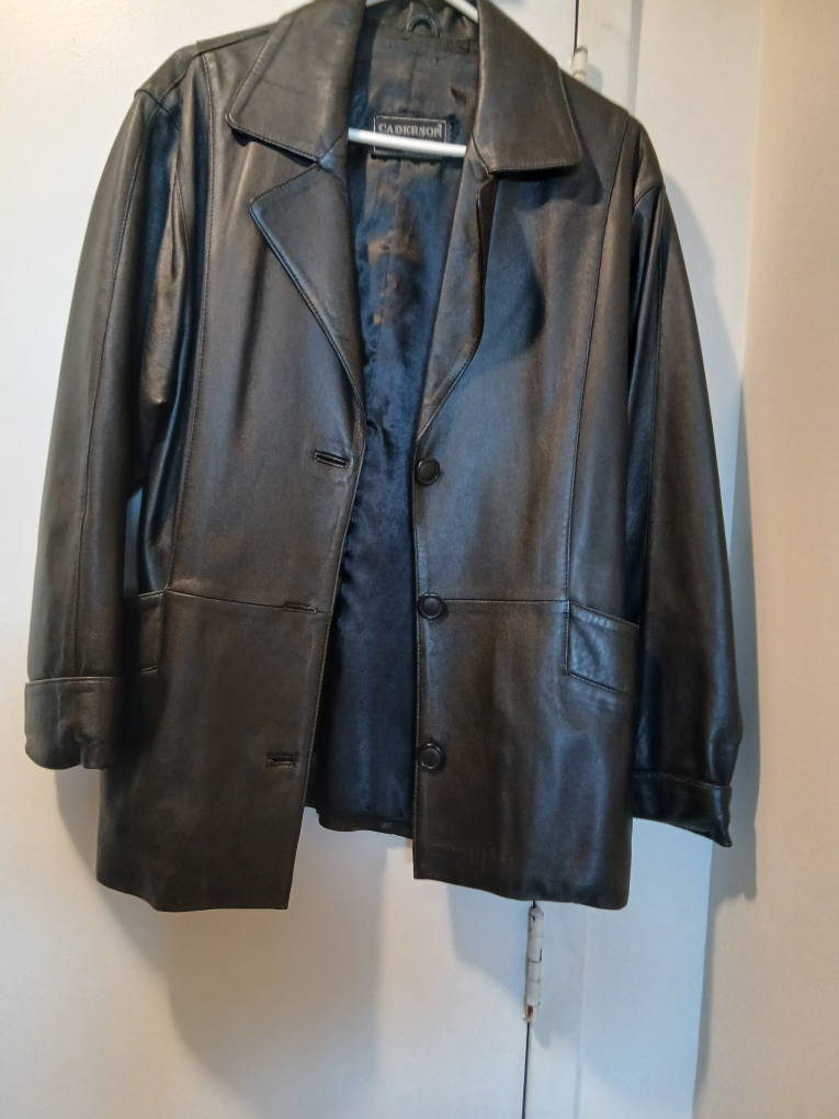 CADERSON COLLECTION Leather Blazer