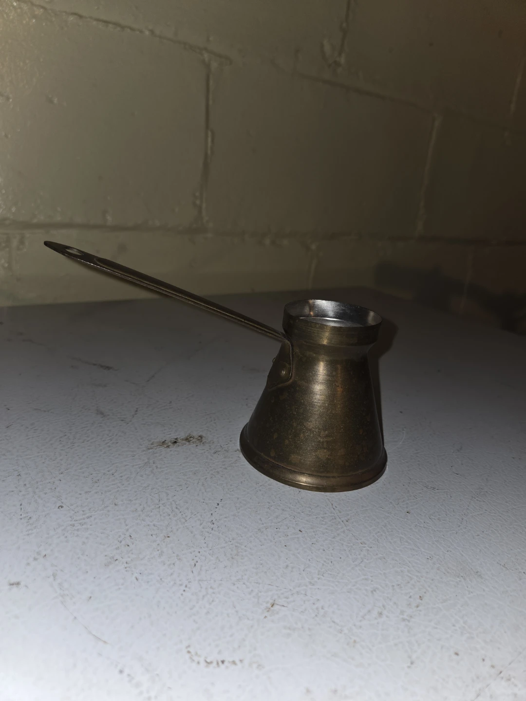 Vintage Brass Coffee Pot