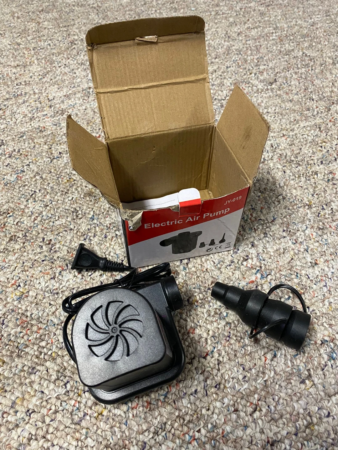 Electric Air Pump with Nozzles