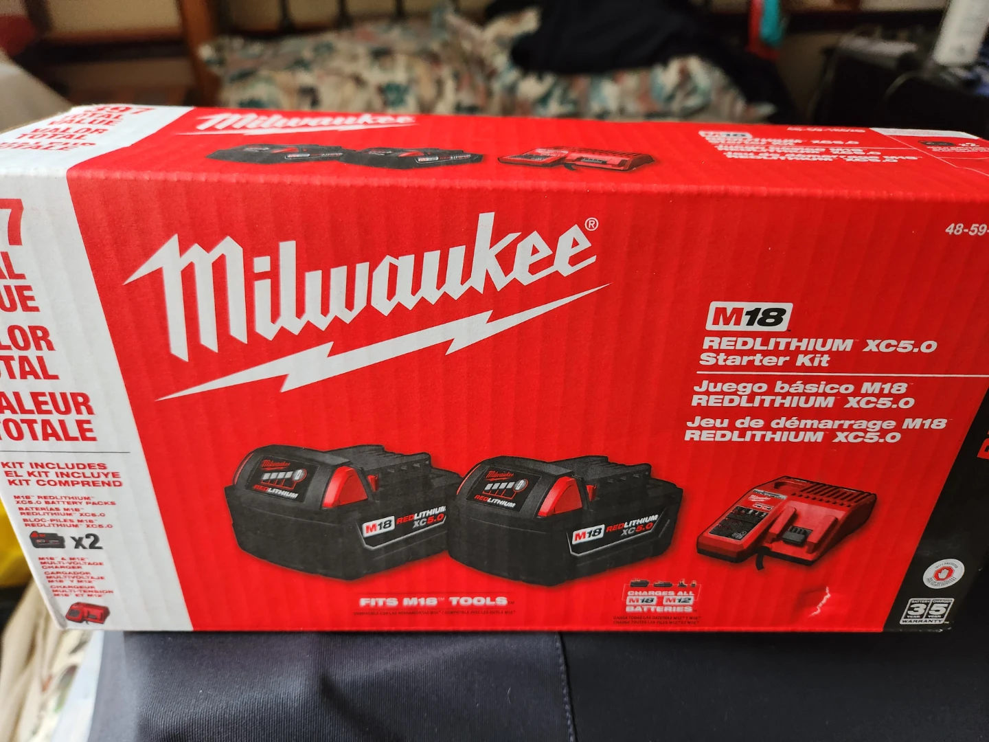 Milwaukee M18 REDLITHIUM XC5.0 Starter Kit