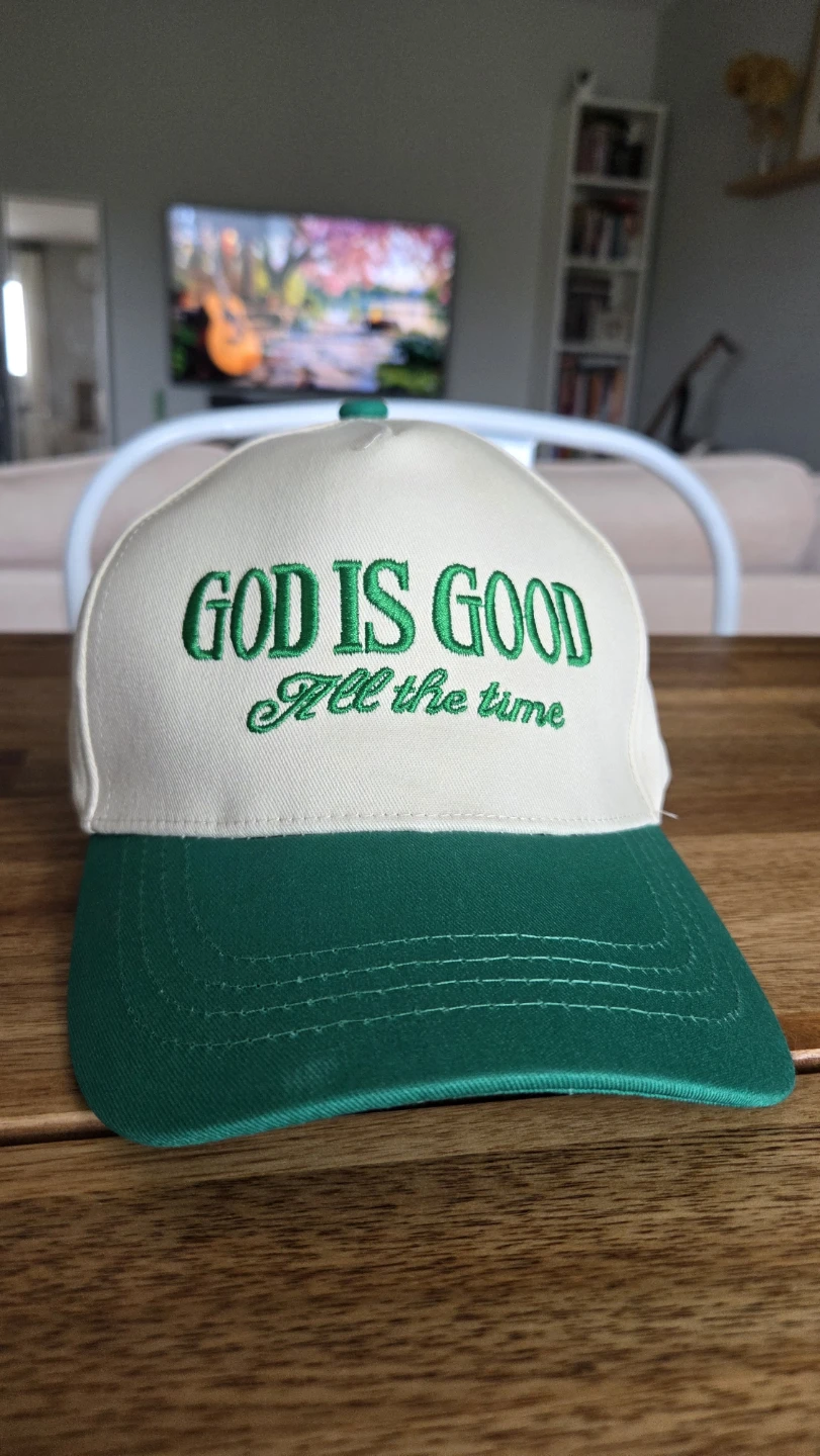 "God Is Good" Two-Tone Hat – Unisex *new - photo 3