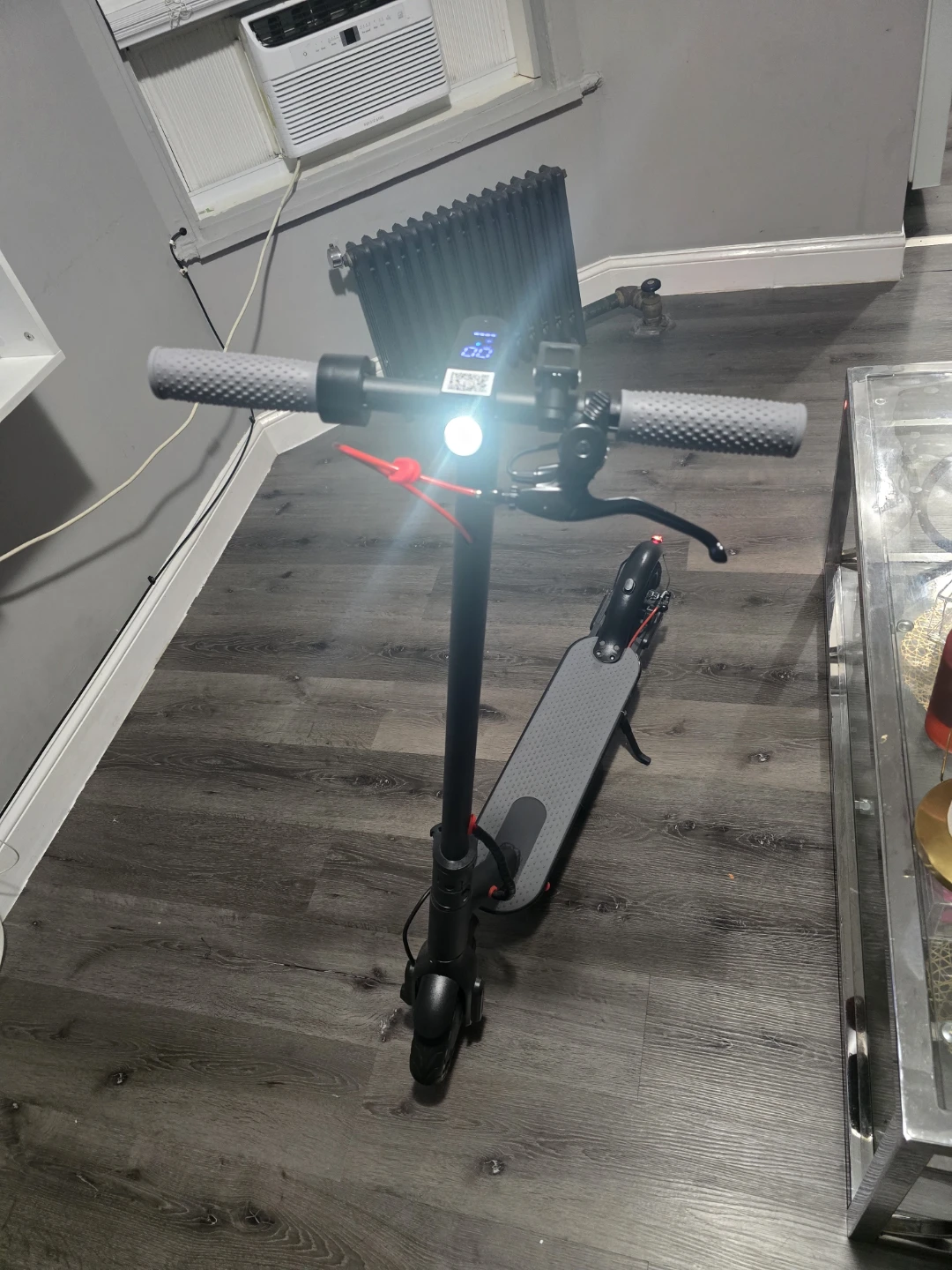 Black Electric Scooter by XBOT
