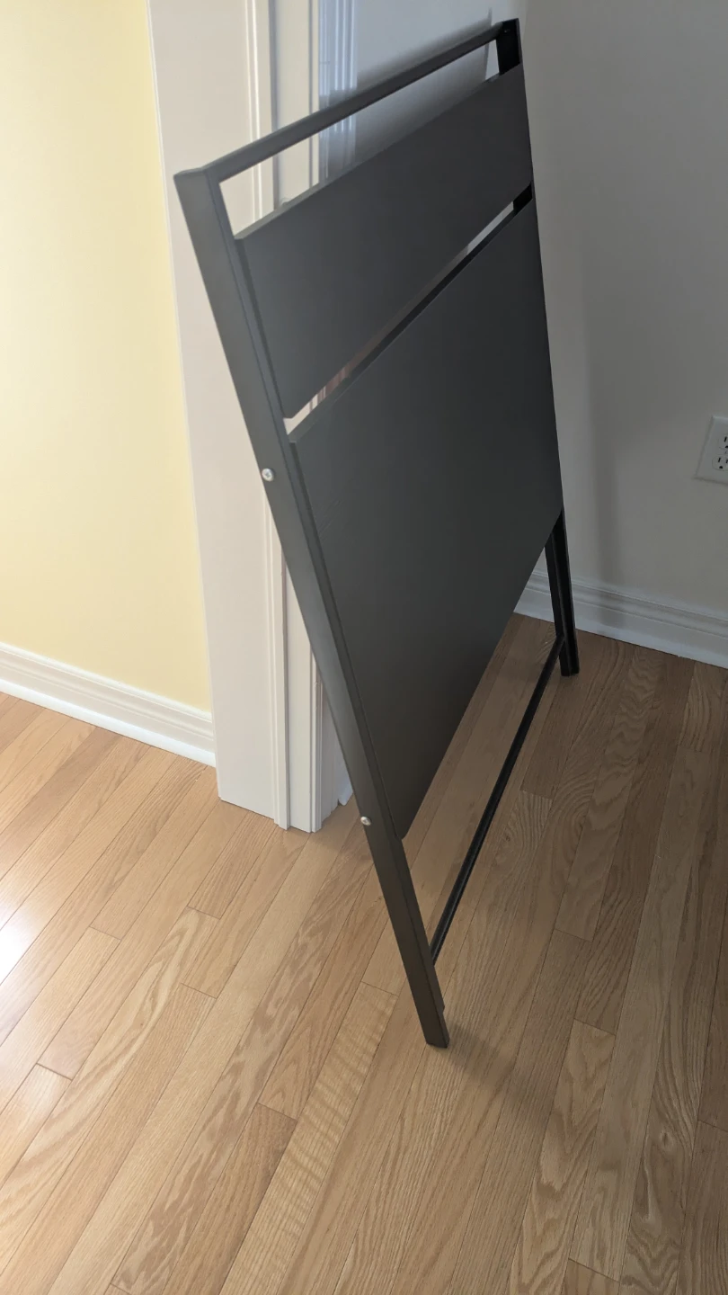 Folding Desk with small top shelf