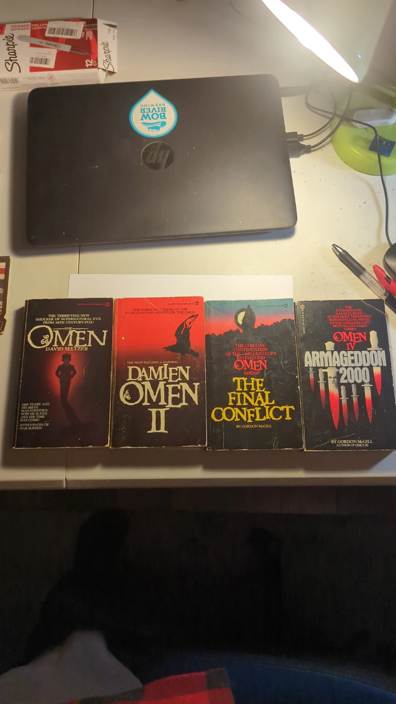 The Omen Book Series Novels 1976