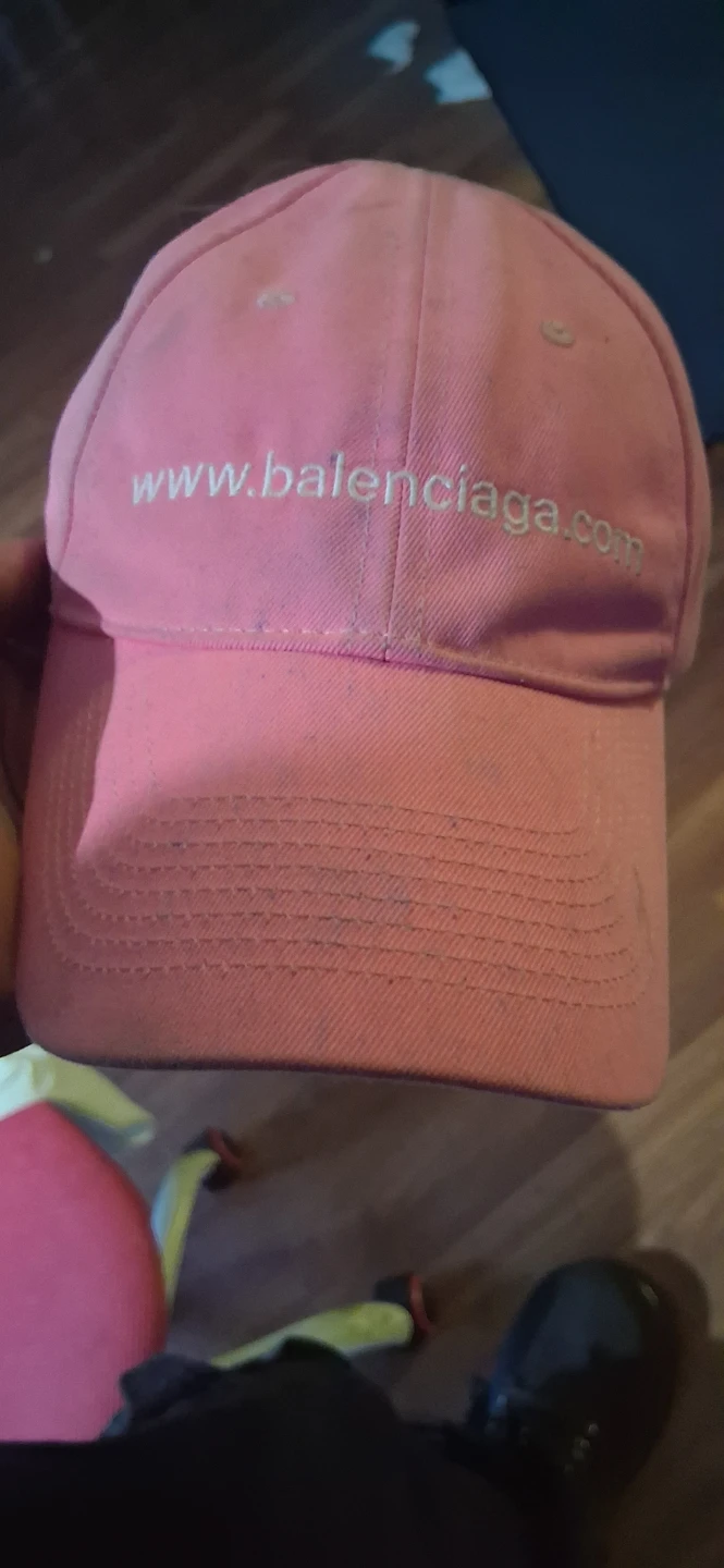 Balenciaga authentic ".com" Pink hat.