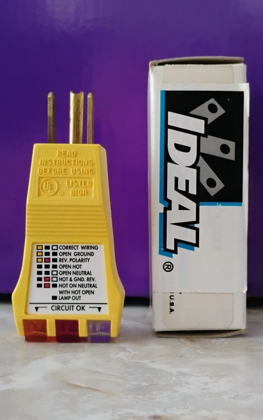 IDEAL CIRCUIT TESTER #61-035