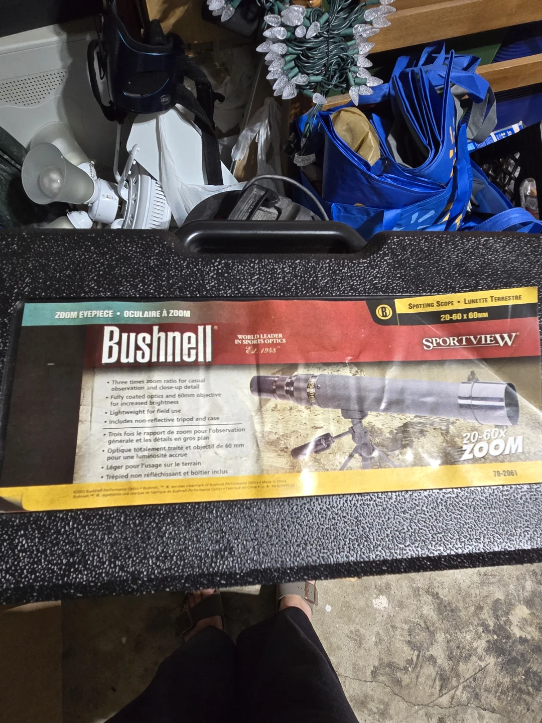 Bushnell Sportview 20-60x60mm Spotting Scope