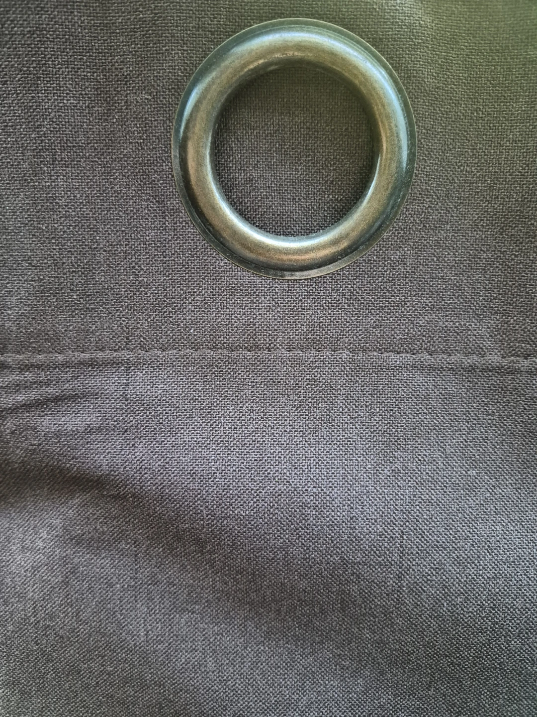 Dark brown Grommet Curtains