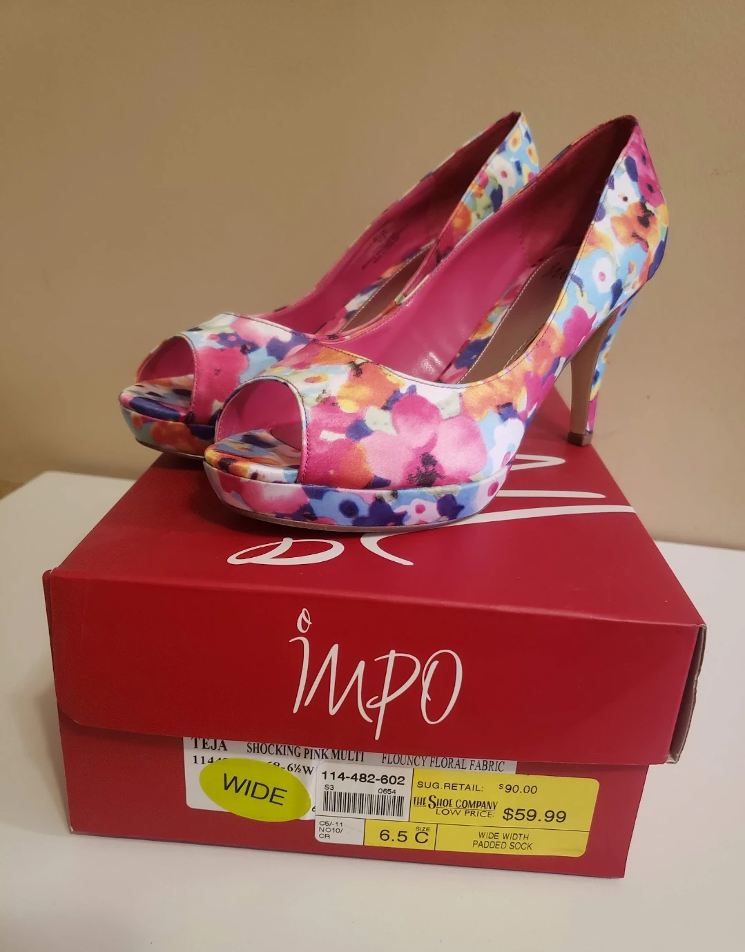 Floral Heels (size 6.5) - photo 2
