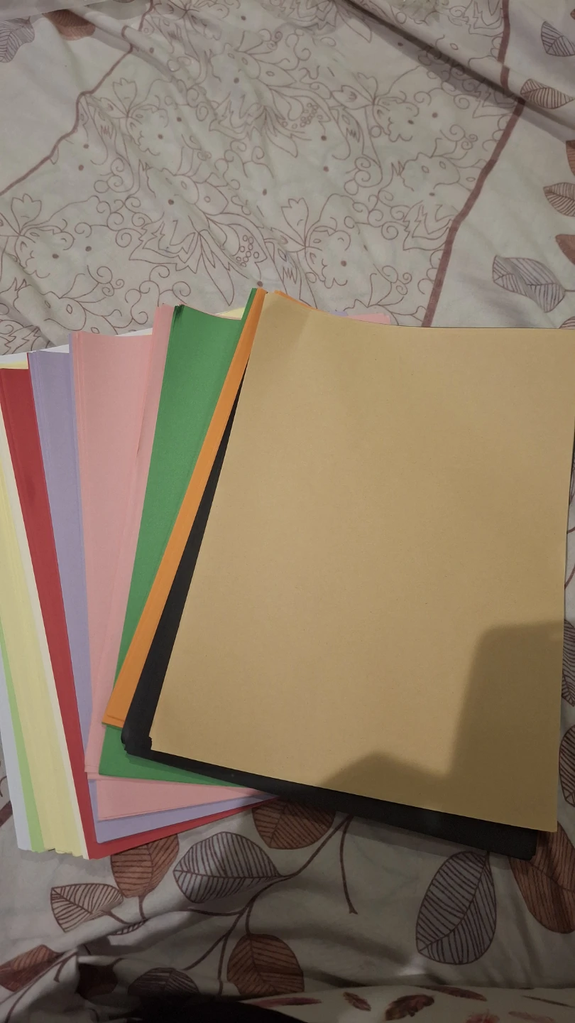 Assorted Colour Construction Paper Pack -110 sheets