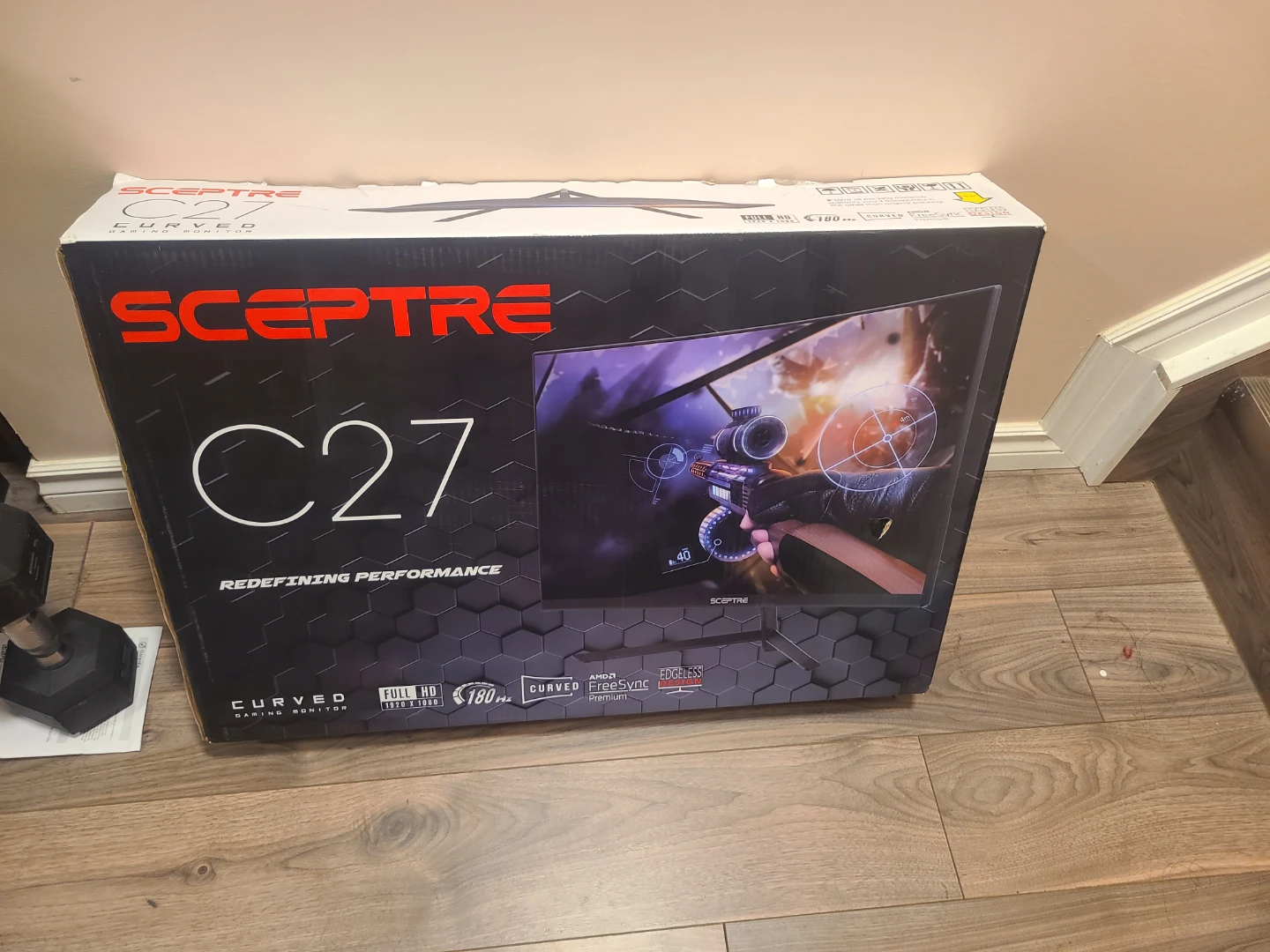 Sceptre C27 Curved 180Hz Gaming Monitor