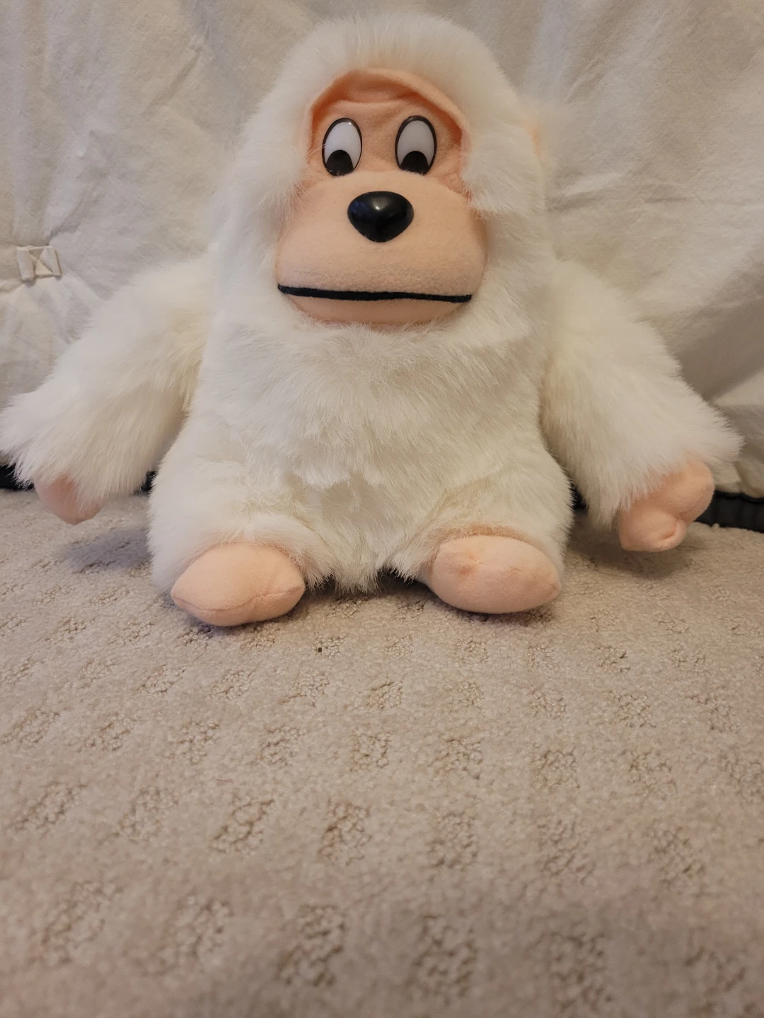 White ape plush