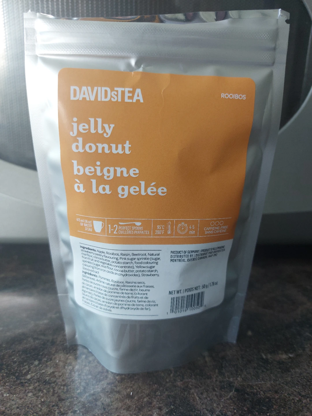 DAVIDsTEA Jelly Donut Rooibos Tea