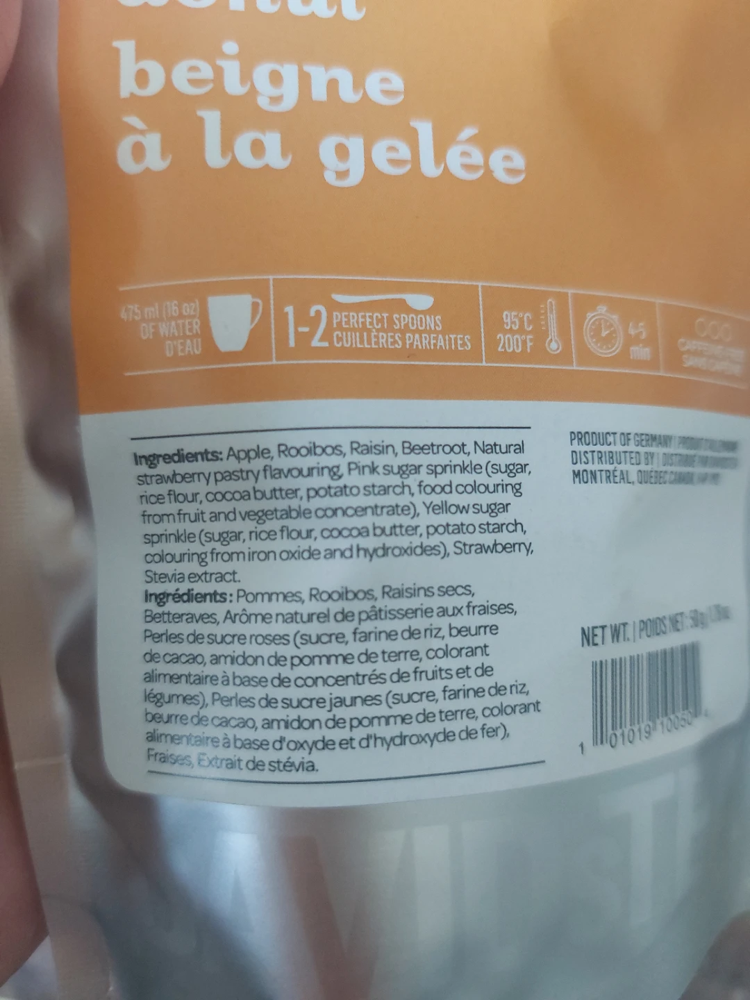 DAVIDsTEA Jelly Donut Rooibos Tea - photo 2