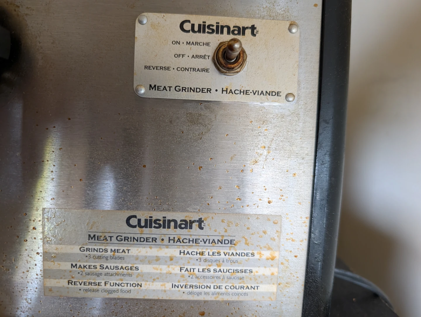 Cuisinart Meat Grinder - photo 3