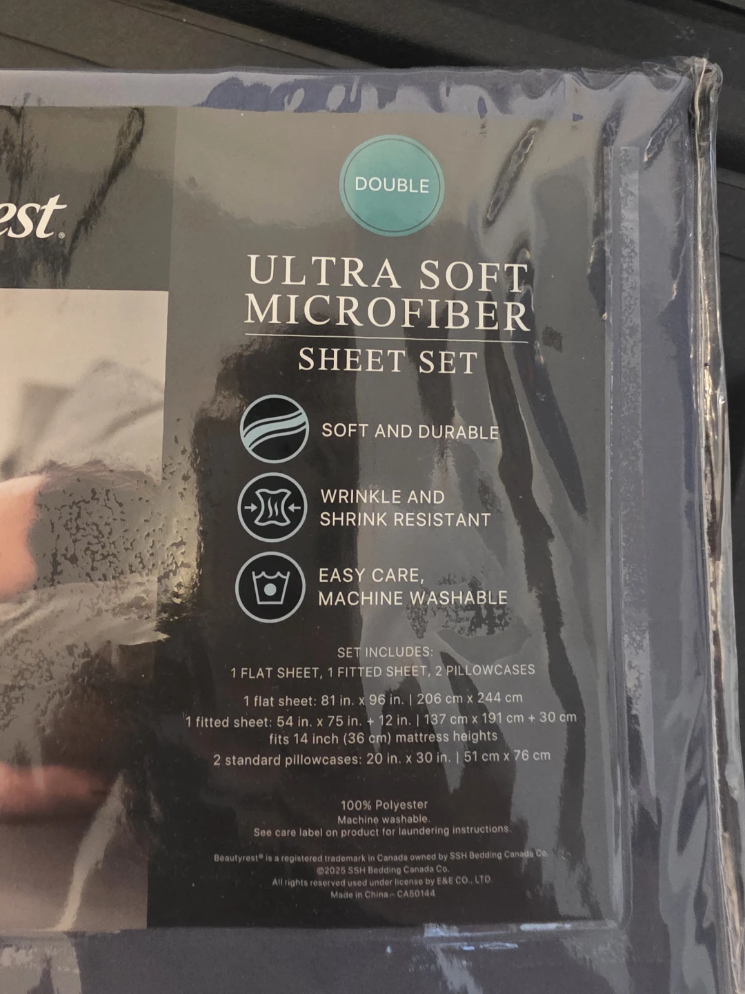 Microfiber Sheet Set - Double - photo 2