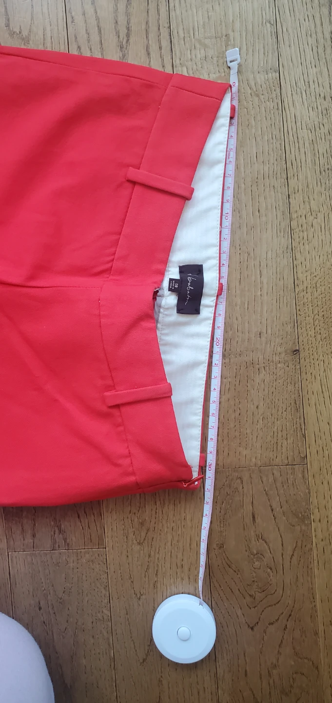 Babaton Red Capri Trousers Size 00 - photo 4