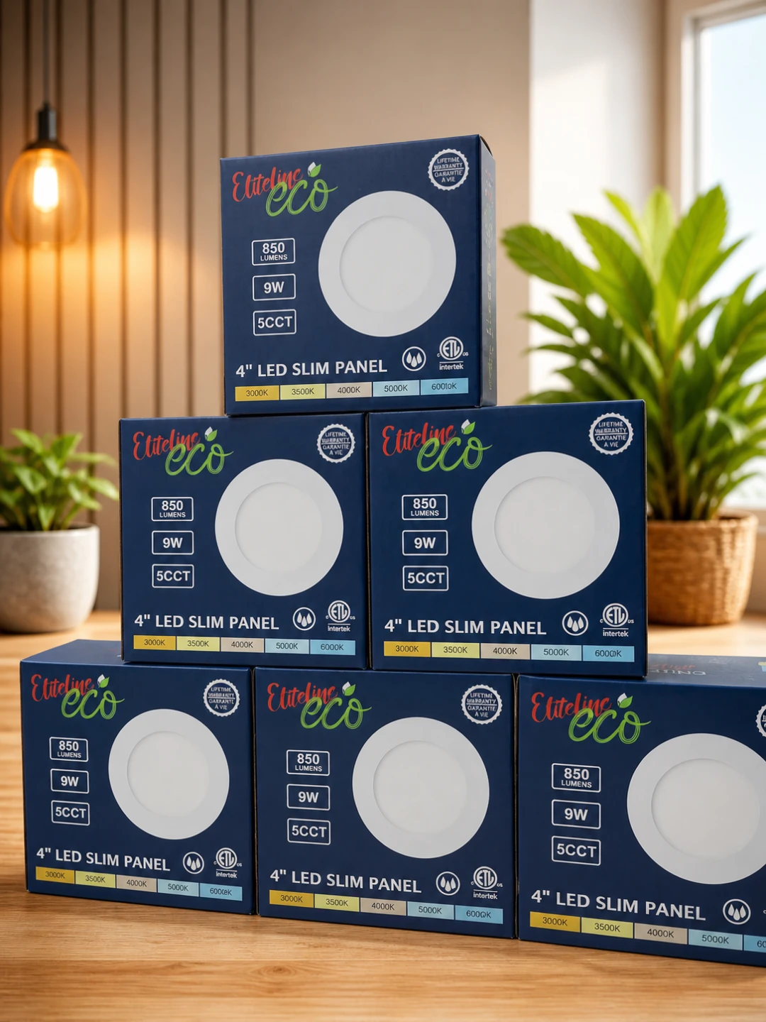 Elteline Eco 4" LED Slim Panel Light