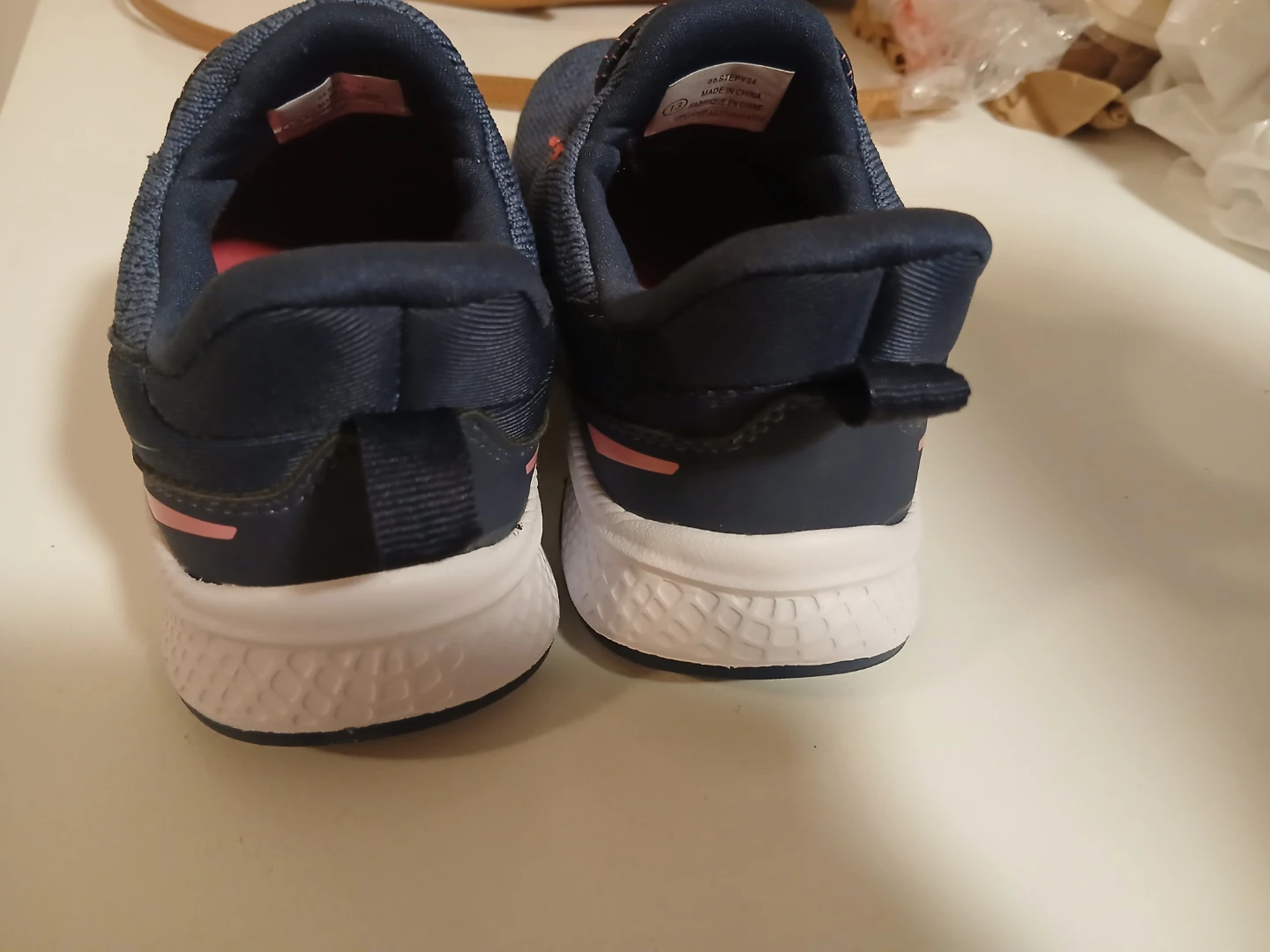 Athletic Works Blue Knit Sneakers - Size 13 - photo 2